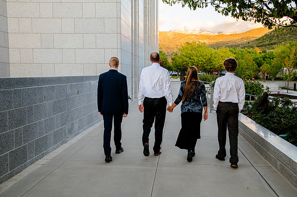 Capturing Faith and Family: Draper LDS Temple Photoshoot