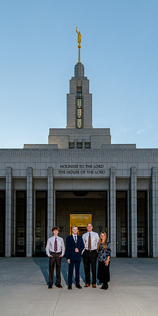 Capturing Faith and Family: Draper LDS Temple Photoshoot