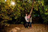 Family Bliss: Fall Portraits Amidst Nature's Beauty at Memory Grove and the Utah Capitol