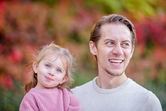 Family Bliss: Fall Portraits Amidst Nature's Beauty at Memory Grove and the Utah Capitol