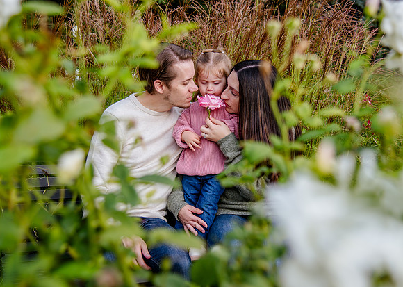 Family Bliss: Fall Portraits Amidst Nature's Beauty at Memory Grove and the Utah Capitol