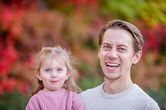 Family Bliss: Fall Portraits Amidst Nature's Beauty at Memory Grove and the Utah Capitol