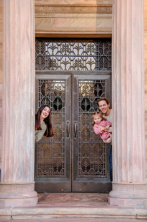 Family Bliss: Fall Portraits Amidst Nature's Beauty at Memory Grove and the Utah Capitol