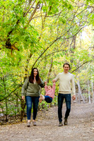 Family Bliss: Fall Portraits Amidst Nature's Beauty at Memory Grove and the Utah Capitol