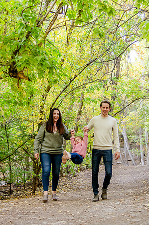 Family Bliss: Fall Portraits Amidst Nature's Beauty at Memory Grove and the Utah Capitol