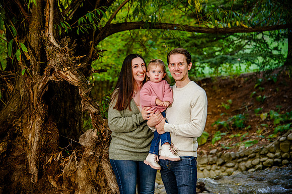 Family Bliss: Fall Portraits Amidst Nature's Beauty at Memory Grove and the Utah Capitol