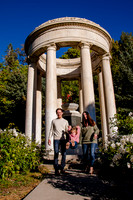 Family Bliss: Fall Portraits Amidst Nature's Beauty at Memory Grove and the Utah Capitol