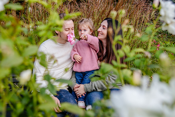Family Bliss: Fall Portraits Amidst Nature's Beauty at Memory Grove and the Utah Capitol