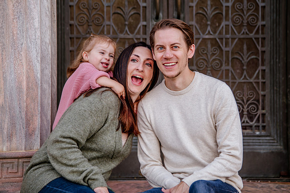 Family Bliss: Fall Portraits Amidst Nature's Beauty at Memory Grove and the Utah Capitol