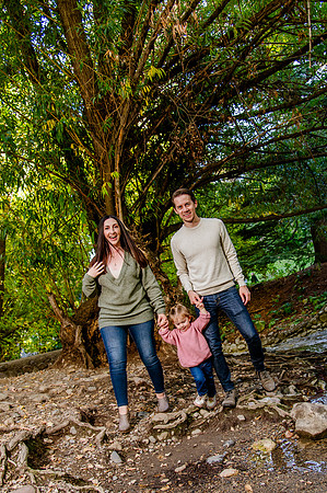 Family Bliss: Fall Portraits Amidst Nature's Beauty at Memory Grove and the Utah Capitol