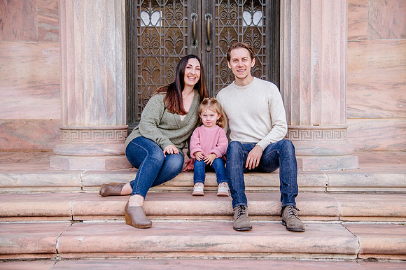 Family Bliss: Fall Portraits Amidst Nature's Beauty at Memory Grove and the Utah Capitol