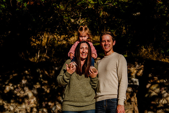 Family Bliss: Fall Portraits Amidst Nature's Beauty at Memory Grove and the Utah Capitol