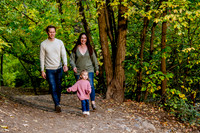Family Bliss: Fall Portraits Amidst Nature's Beauty at Memory Grove and the Utah Capitol