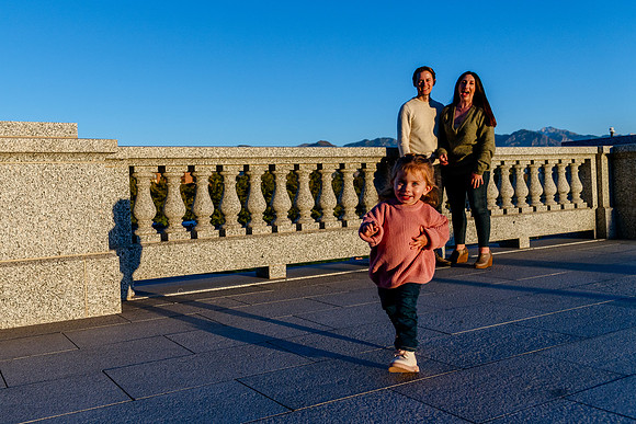 Family Bliss: Fall Portraits Amidst Nature's Beauty at Memory Grove and the Utah Capitol