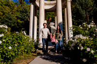 Family Bliss: Fall Portraits Amidst Nature's Beauty at Memory Grove and the Utah Capitol