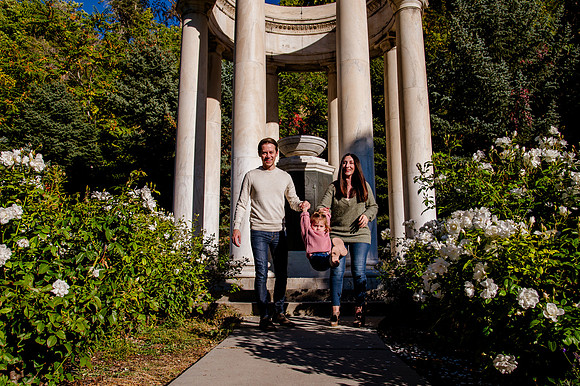 Family Bliss: Fall Portraits Amidst Nature's Beauty at Memory Grove and the Utah Capitol