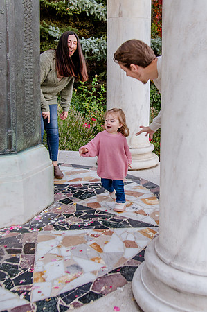 Family Bliss: Fall Portraits Amidst Nature's Beauty at Memory Grove and the Utah Capitol