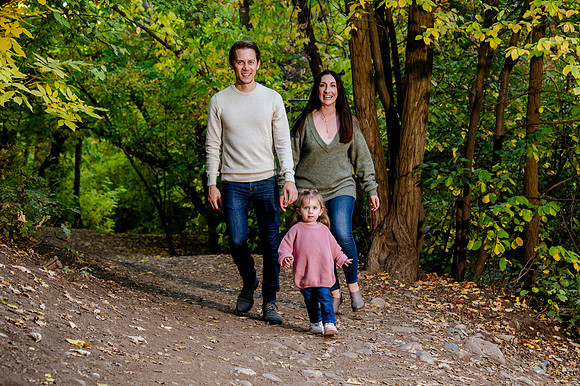 Family Bliss: Fall Portraits Amidst Nature's Beauty at Memory Grove and the Utah Capitol
