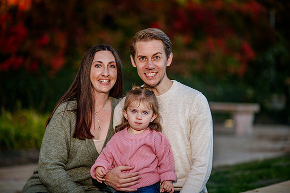 Family Bliss: Fall Portraits Amidst Nature's Beauty at Memory Grove and the Utah Capitol