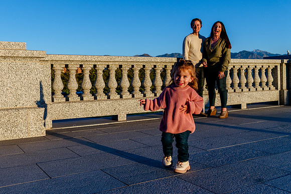Family Bliss: Fall Portraits Amidst Nature's Beauty at Memory Grove and the Utah Capitol