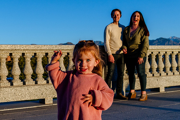 Family Bliss: Fall Portraits Amidst Nature's Beauty at Memory Grove and the Utah Capitol