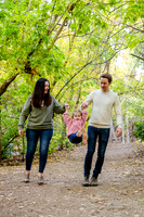 Family Bliss: Fall Portraits Amidst Nature's Beauty at Memory Grove and the Utah Capitol