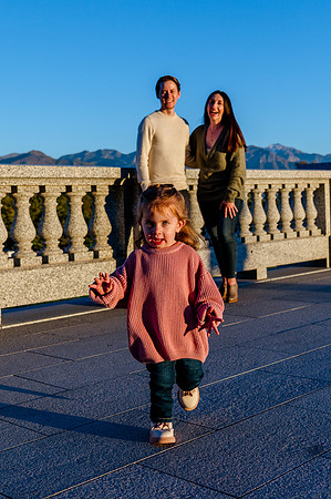 Family Bliss: Fall Portraits Amidst Nature's Beauty at Memory Grove and the Utah Capitol