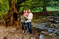 Family Bliss: Fall Portraits Amidst Nature's Beauty at Memory Grove and the Utah Capitol