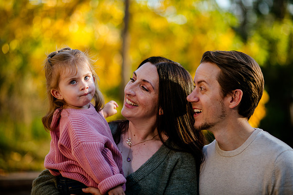 Family Bliss: Fall Portraits Amidst Nature's Beauty at Memory Grove and the Utah Capitol