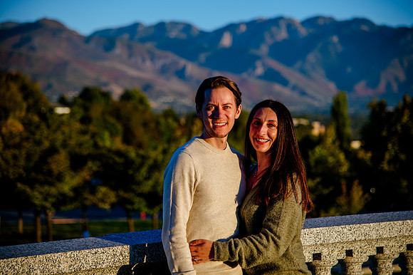Family Bliss: Fall Portraits Amidst Nature's Beauty at Memory Grove and the Utah Capitol