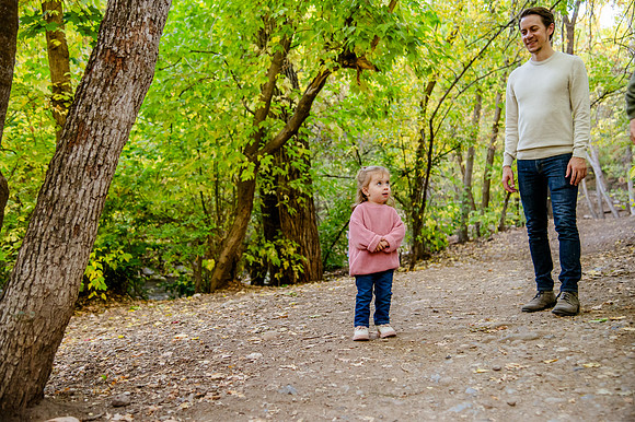 Family Bliss: Fall Portraits Amidst Nature's Beauty at Memory Grove and the Utah Capitol