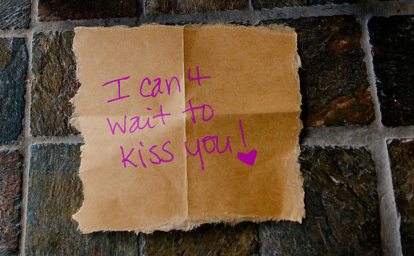 I can't wait to kiss you
