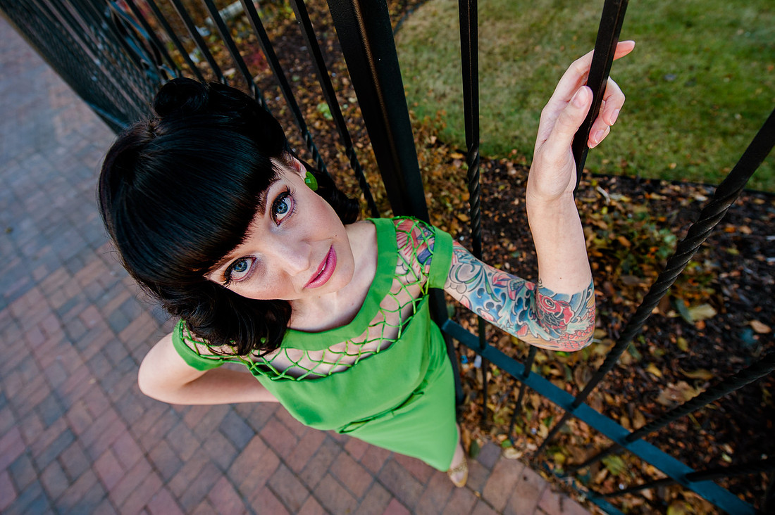 Pin up with rod Iron