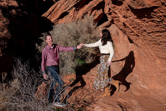 Cory and Nicole Engagement Session at Pioneer Park1624