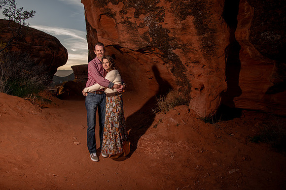 Cory and Nicole Engagement Session at Pioneer Park1874
