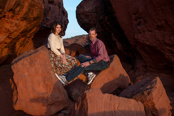 Cory and Nicole Engagement Session at Pioneer Park1988