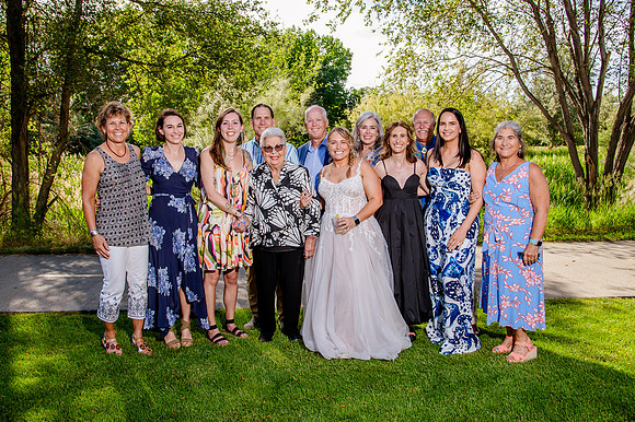 Celebrating Megan and Seth: A Festive Reception at River Oaks Golf Course