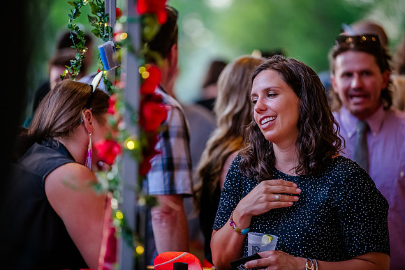 Celebrating Megan and Seth: A Festive Reception at River Oaks Golf Course