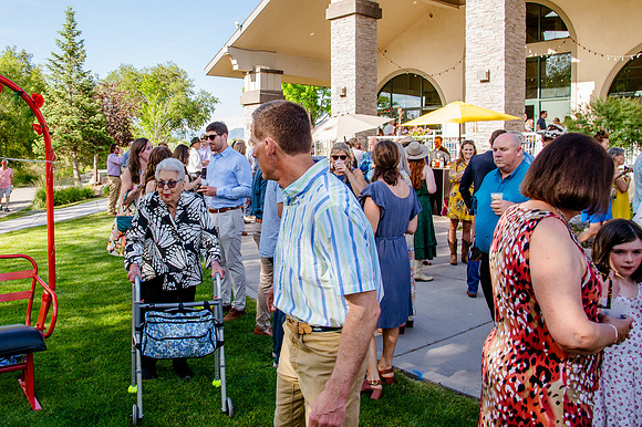 Celebrating Megan and Seth: A Festive Reception at River Oaks Golf Course