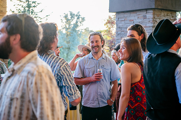 Celebrating Megan and Seth: A Festive Reception at River Oaks Golf Course