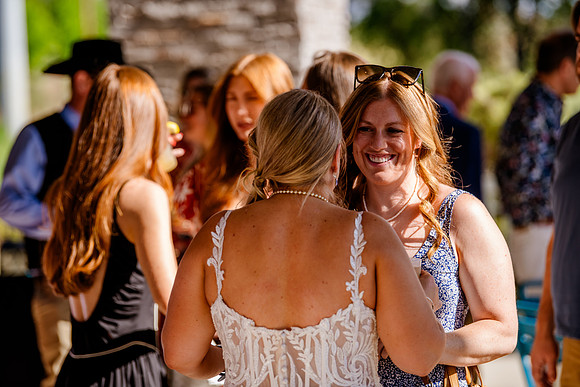 Celebrating Megan and Seth: A Festive Reception at River Oaks Golf Course