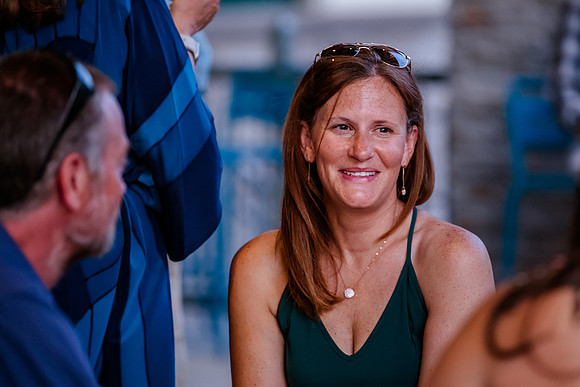 Celebrating Megan and Seth: A Festive Reception at River Oaks Golf Course