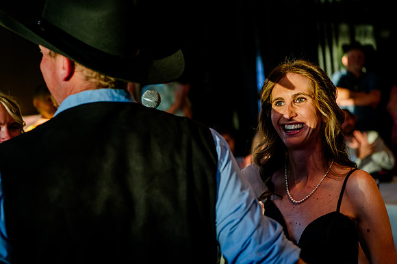 Celebrating Megan and Seth: A Festive Reception at River Oaks Golf Course