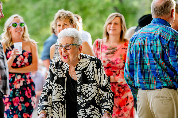 Celebrating Megan and Seth: A Festive Reception at River Oaks Golf Course