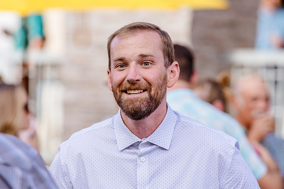 Celebrating Megan and Seth: A Festive Reception at River Oaks Golf Course