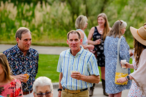 Celebrating Megan and Seth: A Festive Reception at River Oaks Golf Course