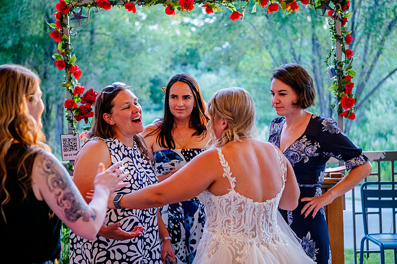 Celebrating Megan and Seth: A Festive Reception at River Oaks Golf Course