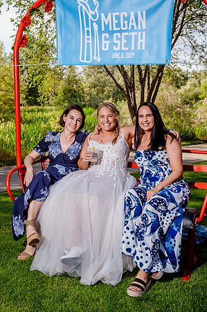 Celebrating Megan and Seth: A Festive Reception at River Oaks Golf Course