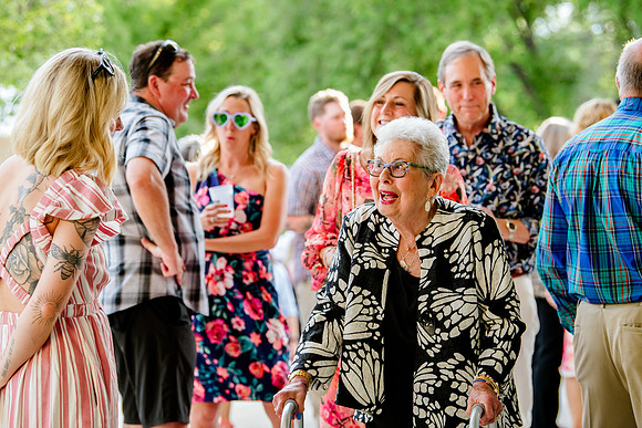 Celebrating Megan and Seth: A Festive Reception at River Oaks Golf Course