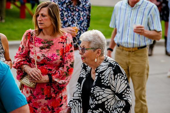 Celebrating Megan and Seth: A Festive Reception at River Oaks Golf Course